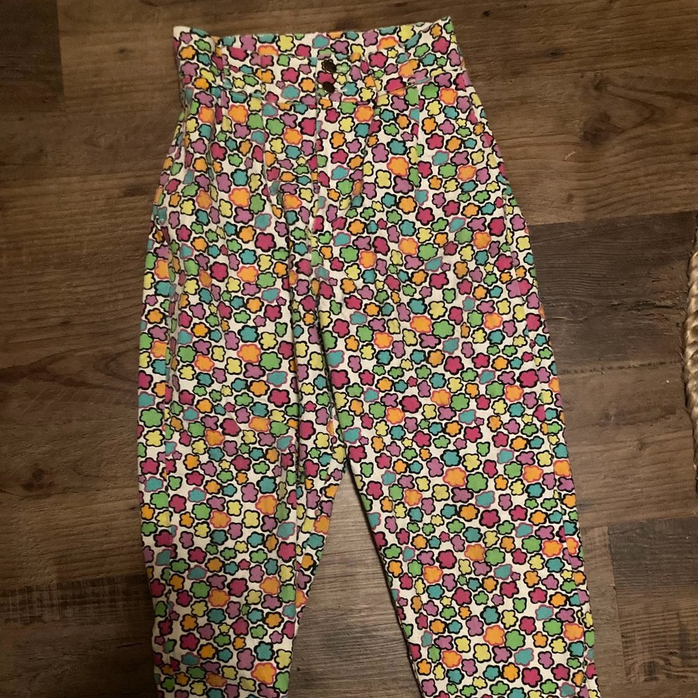 Lucy and Yak Flower Trousers